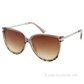 Nauji mados dizainerio moterų metaliniai saulės akiniai su UV400